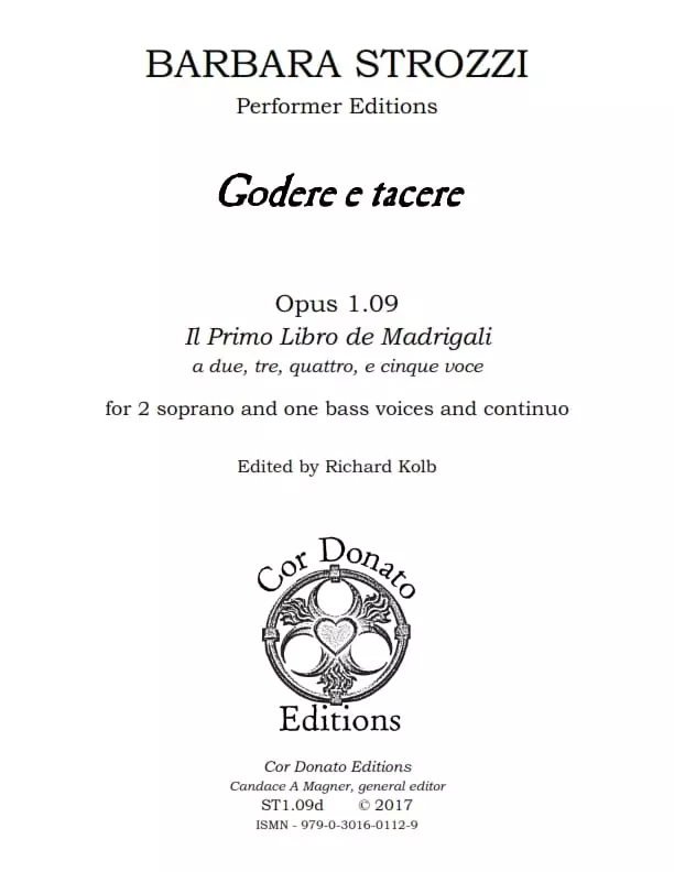 Cover of Godere e Tacere
