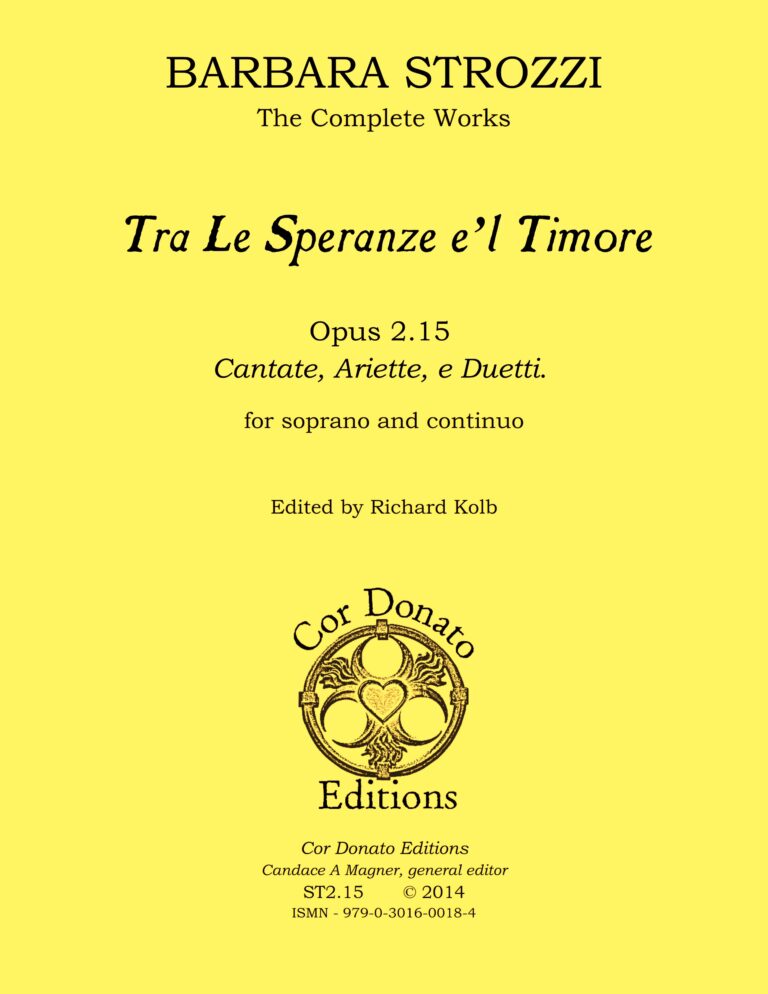 Cover of Tra Le Speranze e'l Timore