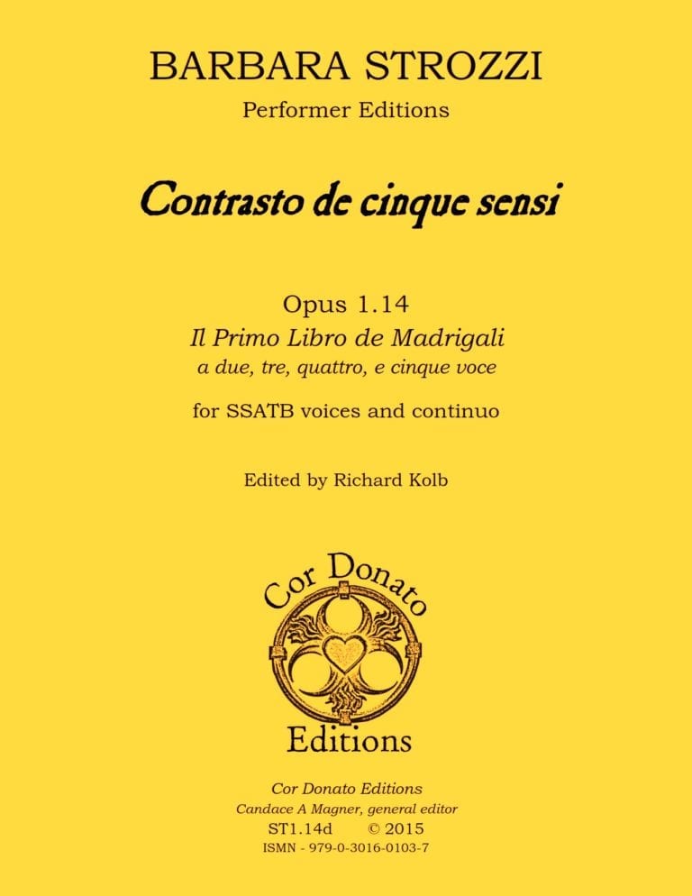 Cover of Contrasto de Cinque Sensi