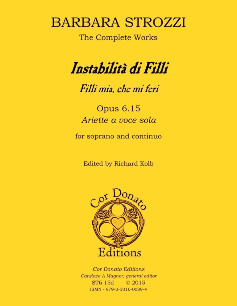 Cover of Instabilità di Filli