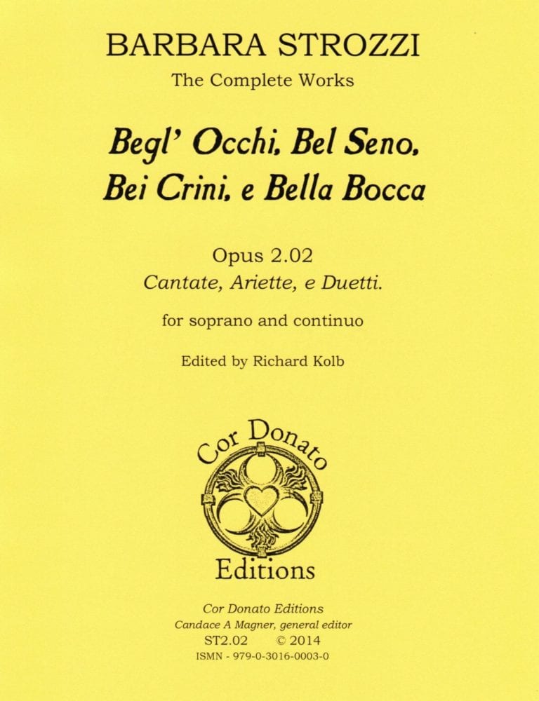 Cover of Begl'Occhi, Bel Seno, Bei Crini, e Bella Bocca