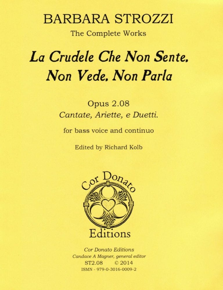 Cover of La Crudele, Che Non Sente, Non Vede, Non Parla