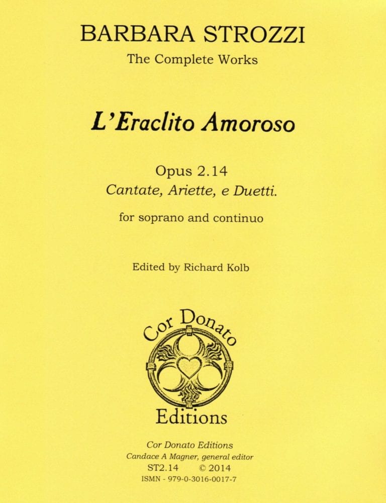 Cover of l'Eraclito Amoroso