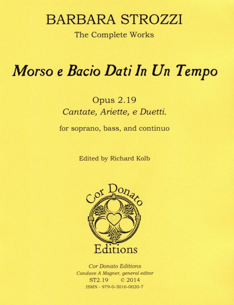 Cover of Morso, e Bacio Dati In Un Tempo