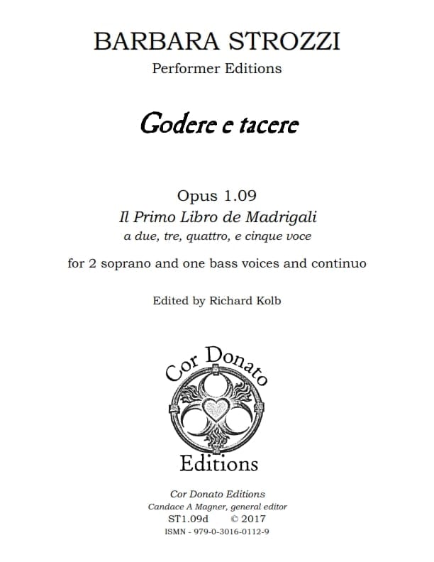 Cover of Godere e Tacere