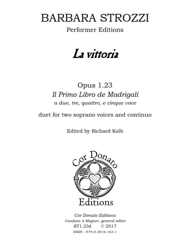 Cover of La Vittoria