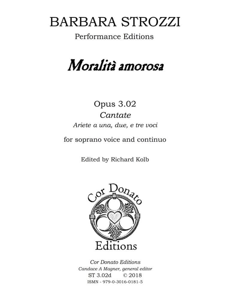 Cover of Moralità Amorosa