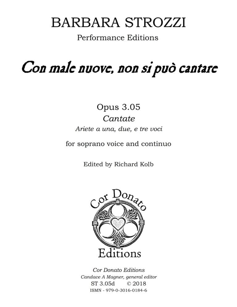 Cover of Con male nuove, non si può cantare