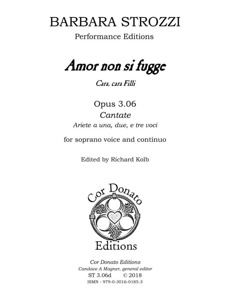 Cover of Amor Non Si Fugge