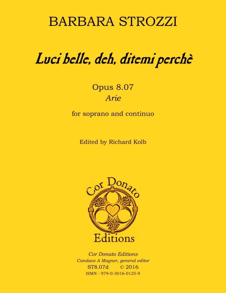 Cover of Luci belle, deh, ditemi perchè?