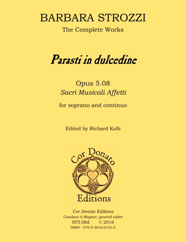 Cover of Parasti In Dulcedine